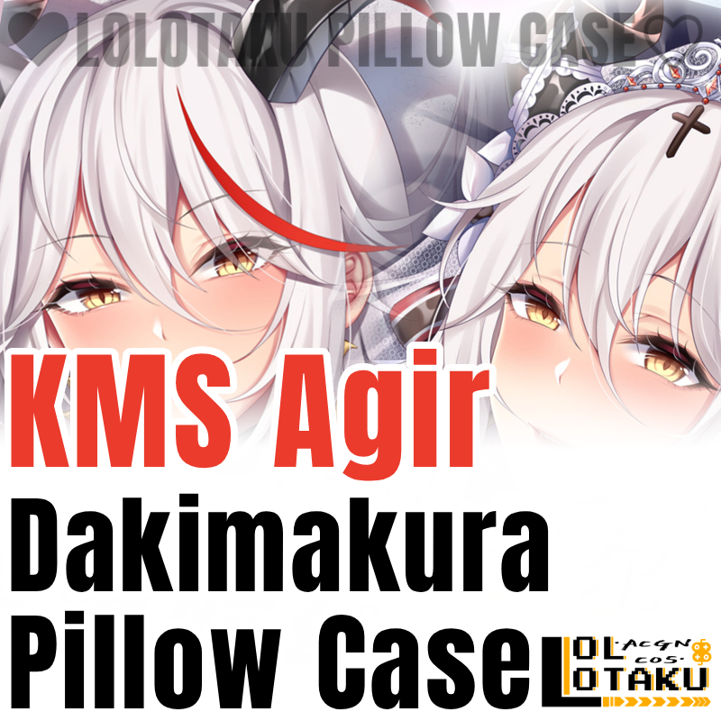 Home Decor Game - ปลอกหมอนข้าง KMS Agir Dakimakura Azur Lane