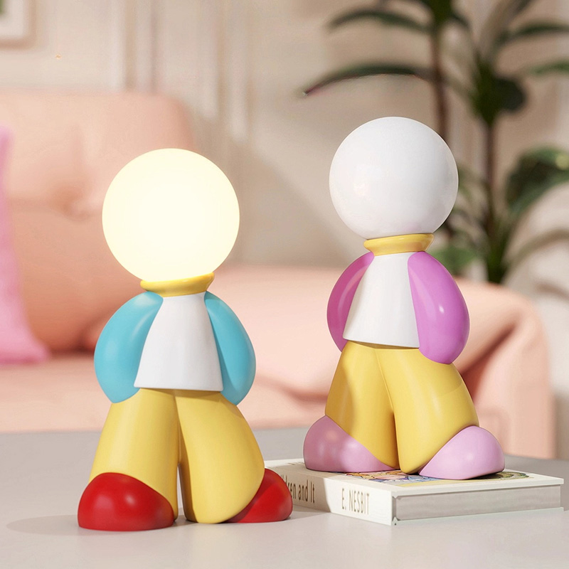 Home Decor Dopamine - รูปปั้นตัวละครสร้างสรรค์โดปามีน ของตกแต่งบ้าน ของประดับตกแต่งห้องนอน ห้องนั่งเล่น ของตกแต่งโต๊ะ งานประติมากรรม