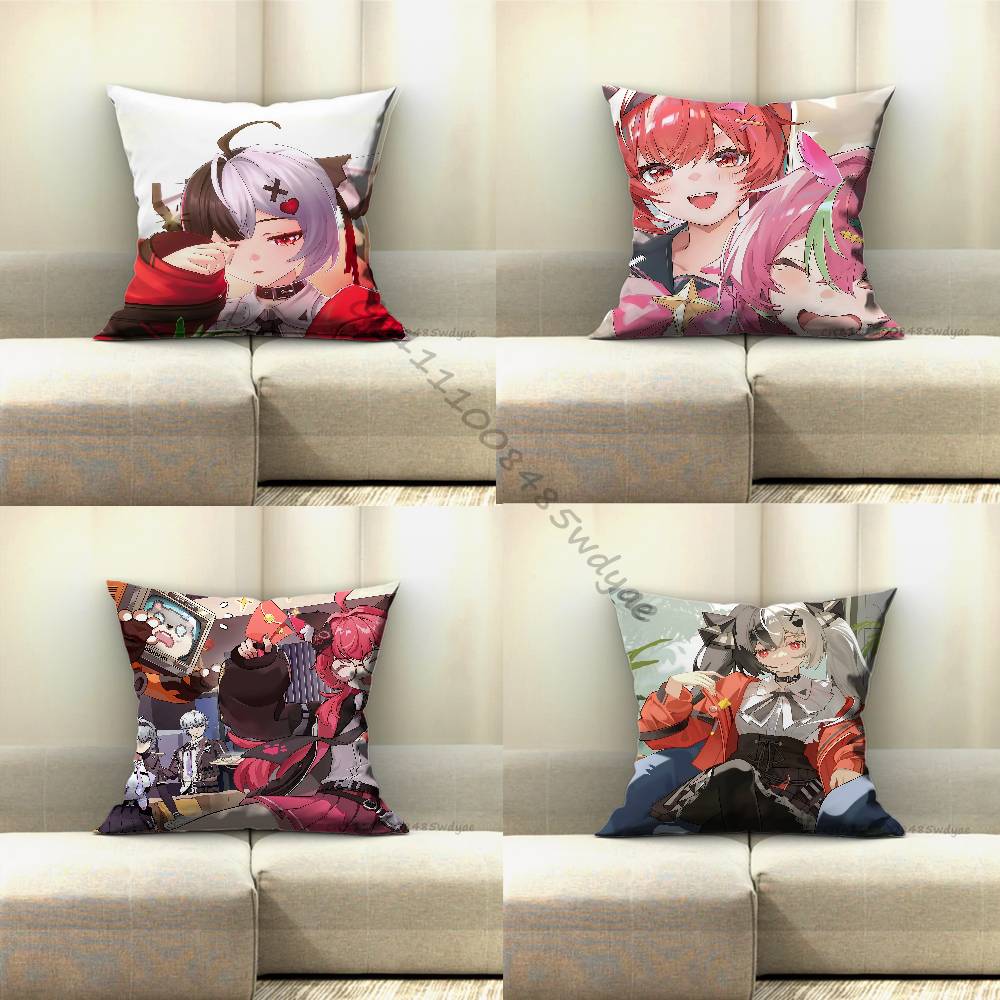 Home Decor Nte - NTE N-Neverness to E-Everness Nanally ปลอกหมอนสำหรับตกแต่งบ้าน