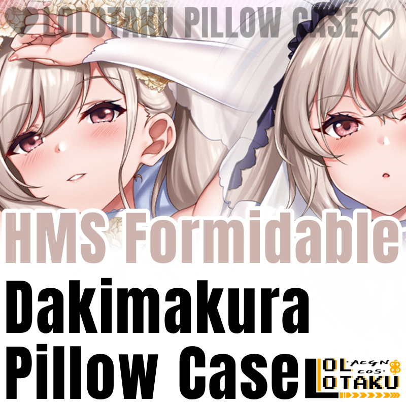 Home Decor Game - ปลอกหมอนข้าง HMS Formidable Dakimakura จากเกม Azur