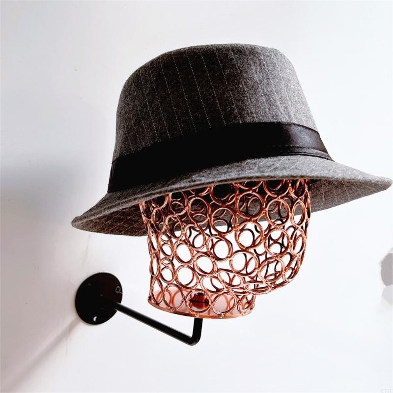 Home Decor Retail Stores - โมเดิร์นโลหะ Mannequin หัวรุ่น Stylish Mannequin HEAD
