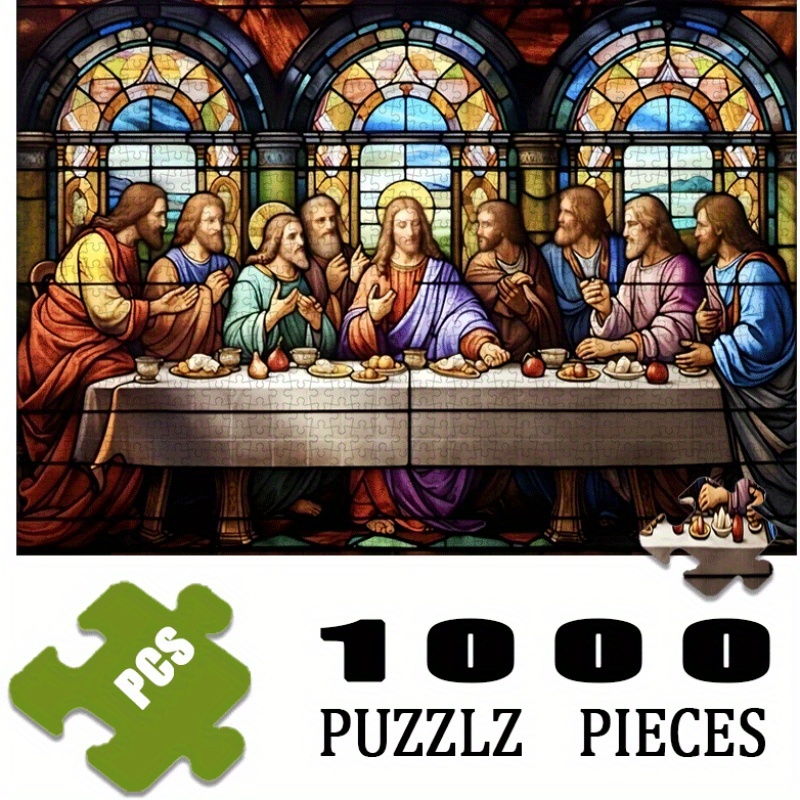 Home Decor Game - จิ๊กซอว์กระดาษฉากศีลมหาสนิท 1000 ชิ้น - เกมกระดานขนาดใหญ่สำหรับผู้ใหญ่ เล่นสนุกที่บ้าน