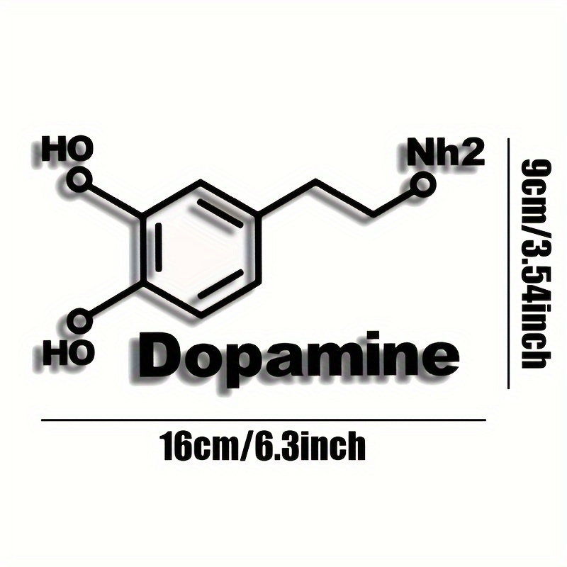 1PC โมเลกุลโดปามีนโครงสร้างทาง - Home Decor Dopamine บทวิจารณ์และราคา