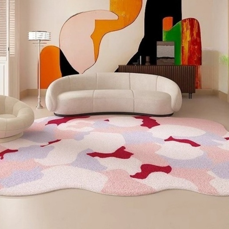 พรมห้องนั่งเล่นลายโดปามีน ดีไซ - Home Decor Dopamine บทวิจารณ์และราคา