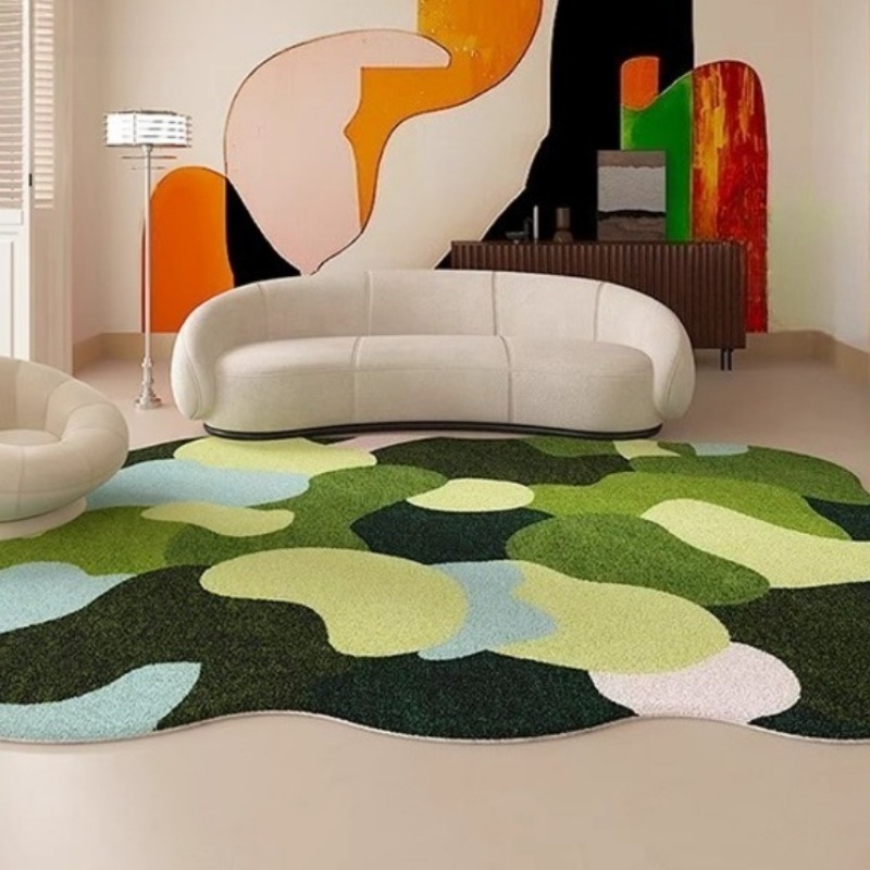 พรมห้องนั่งเล่นลายโดปามีน ดีไซ - Home Decor Dopamine บทวิจารณ์และราคา