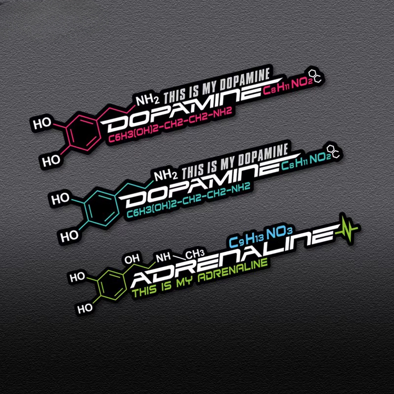 2pcs Dopamine โมเลกุลขี่จักรยา - Home Decor Dopamine บทวิจารณ์และราคา