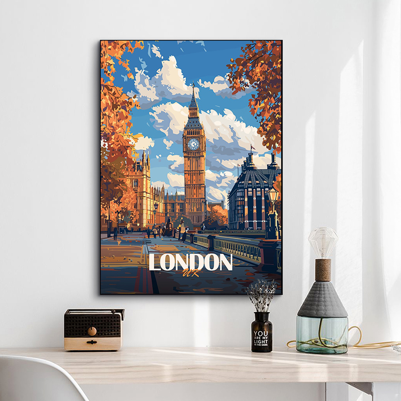 Modern Holiday Tourism City Tr - Home Decor Vietnam บทวิจารณ์และราคา