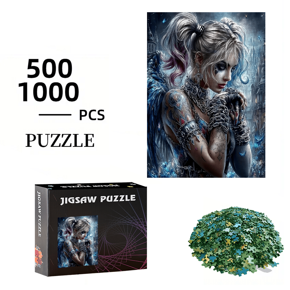 เกมปริศนาปีกและรอยสัก 500 ชิ้น - Home Decor Game บทวิจารณ์และราคา