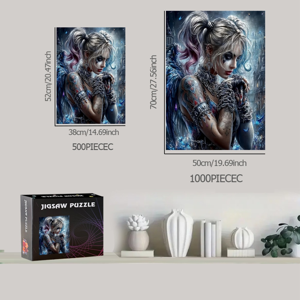 เกมปริศนาปีกและรอยสัก 500 ชิ้น - Home Decor Game บทวิจารณ์และราคา