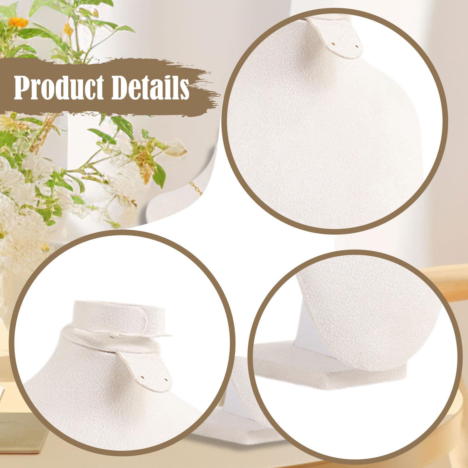 ขาตั้งโชว์สร้อยคอ ผ้าคลุมแบบตั - Home Decor Retail Stores บทวิจารณ์และราคา