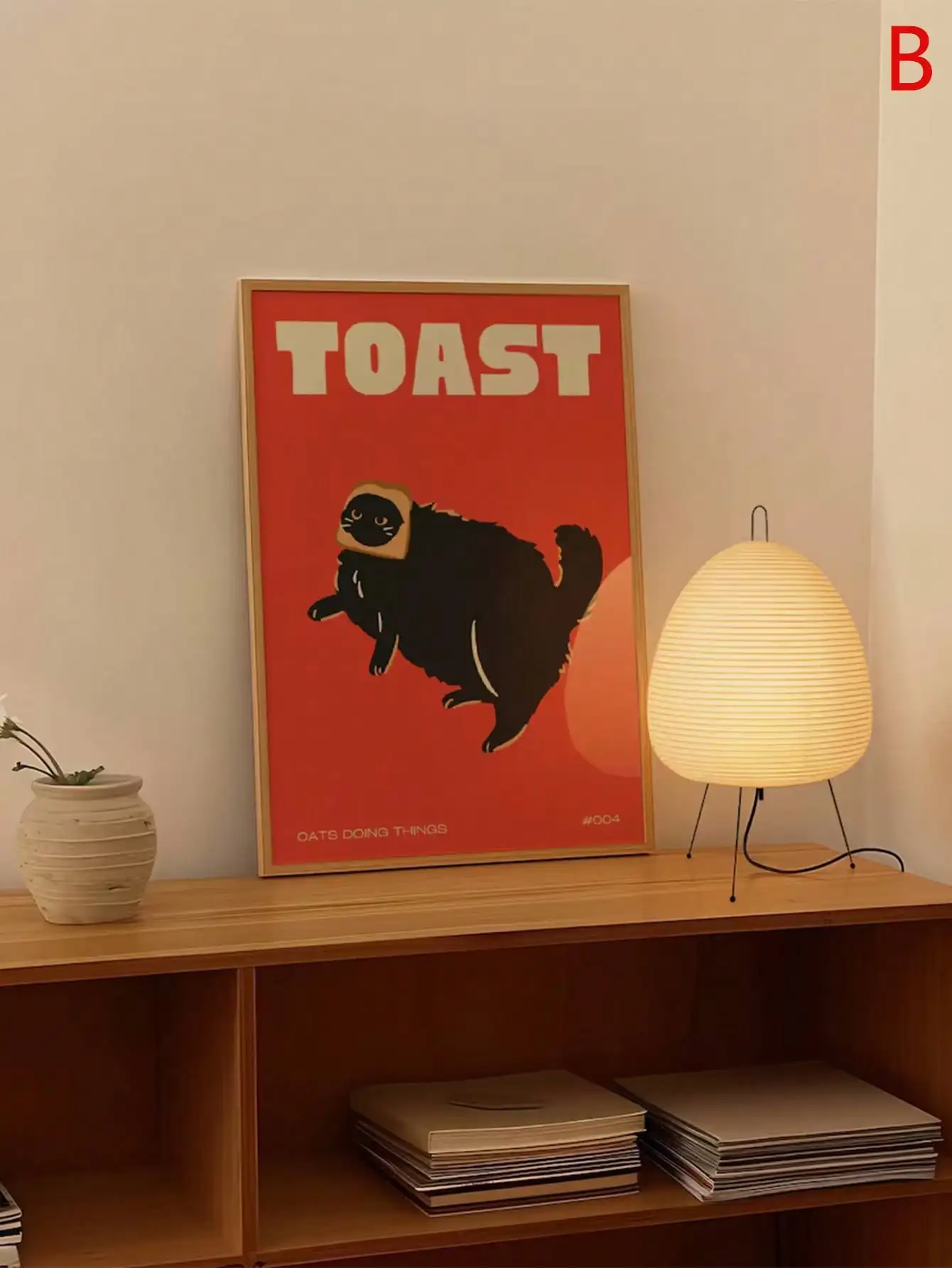 แมวกินราเมนญี่ปุ่นซูชิโปสเตอร์ - Home Decor Vietnam บทวิจารณ์และราคา