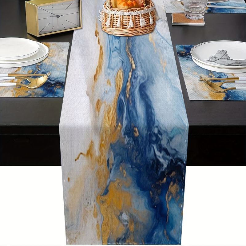 ชุดแผ่นรองจานและผ้าปูโต๊ะสไตล์ - Linen Table Runner บทวิจารณ์และราคา