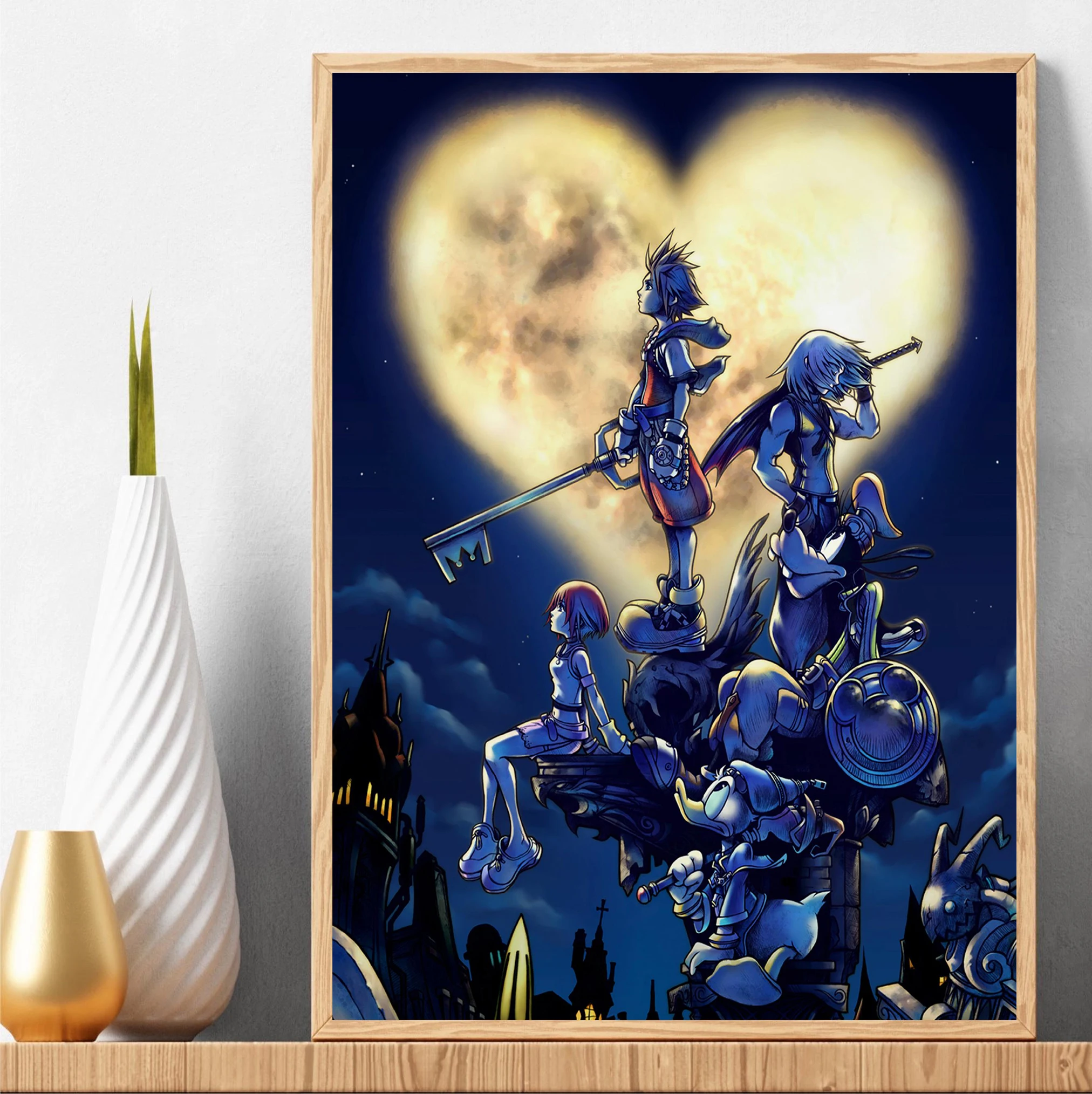 อะนิเมะญี่ปุ่นคลาสสิกคิงดอมฮาร - Home Decor Japandi บทวิจารณ์และราคา