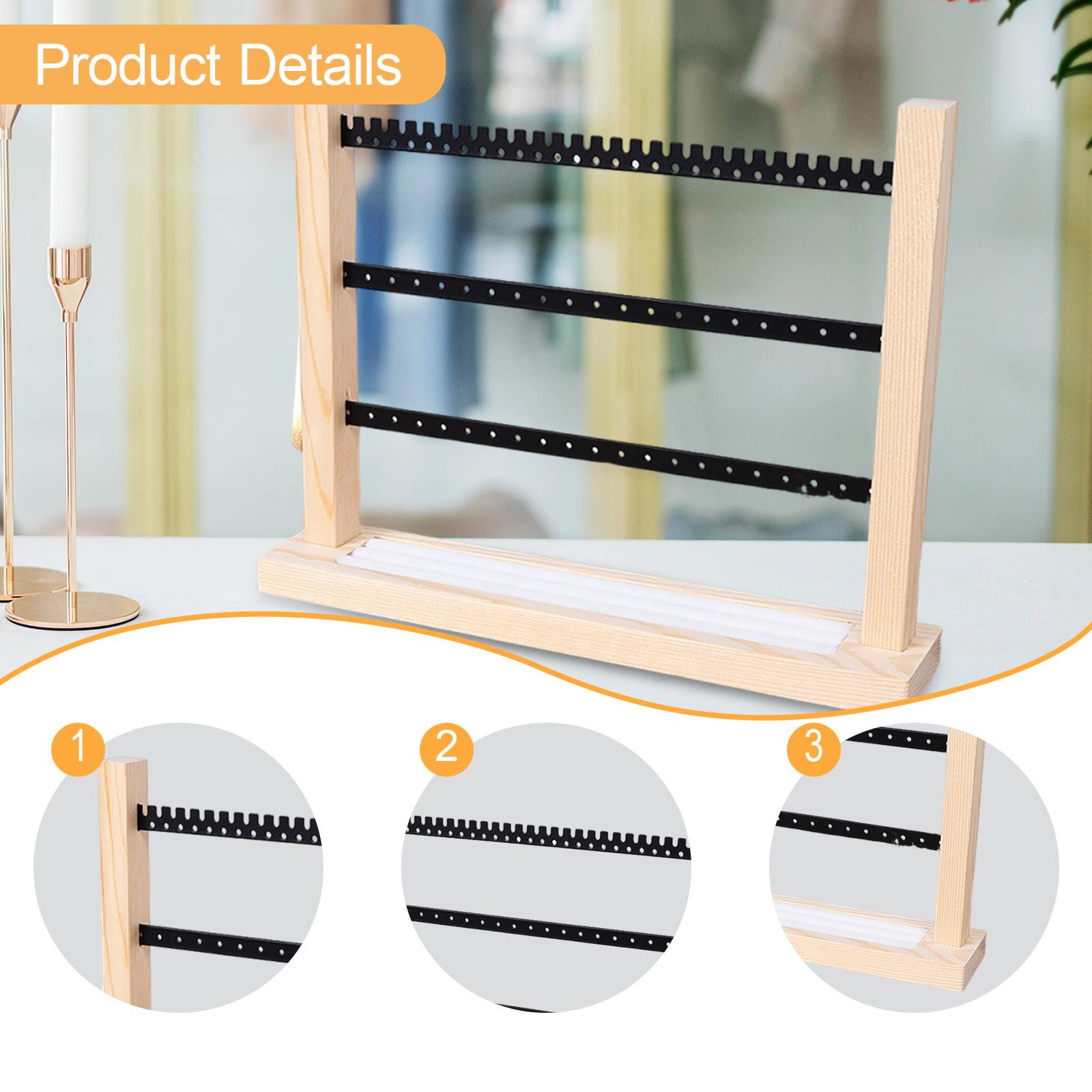 ที่แขวนต่างหูแบบตั้งโต๊ะ 3 ชั้ - Home Decor Retail Stores บทวิจารณ์และราคา