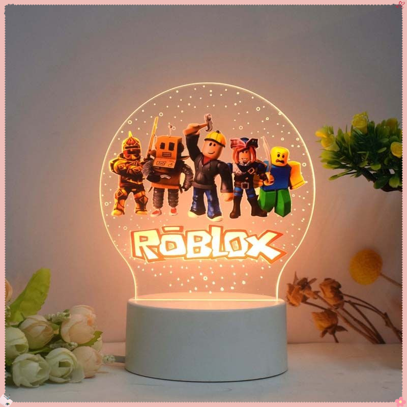 โคมไฟตั้งโต๊ะ 3D ลายตัวละคร Ro - Home Decor Game บทวิจารณ์และราคา