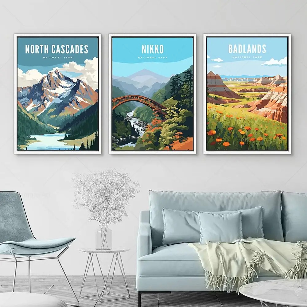โปสเตอร์ผ้าใบ Yosemite Grand T - Home Decor Vietnam บทวิจารณ์และราคา