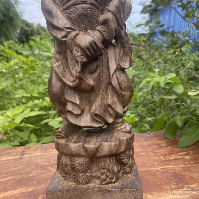 รูปปั้น/ฟิกเกอร์จงขุย ไม้แกะสล - Home Decor Vietnam บทวิจารณ์และราคา