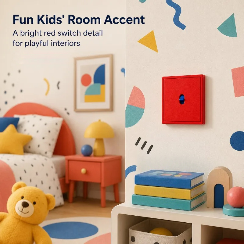 ฝาครอบสวิตช์ไฟ 3D พิมพ์ลายโดปา - Home Decor Dopamine บทวิจารณ์และราคา