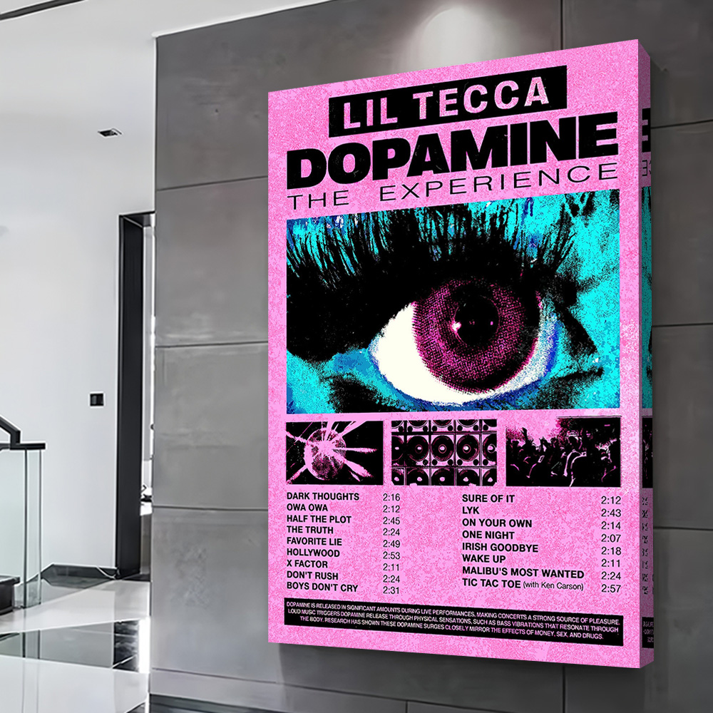 ลิล เตคก้า โดปามีน ปกอัลบั้ม ภ - Home Decor Dopamine บทวิจารณ์และราคา