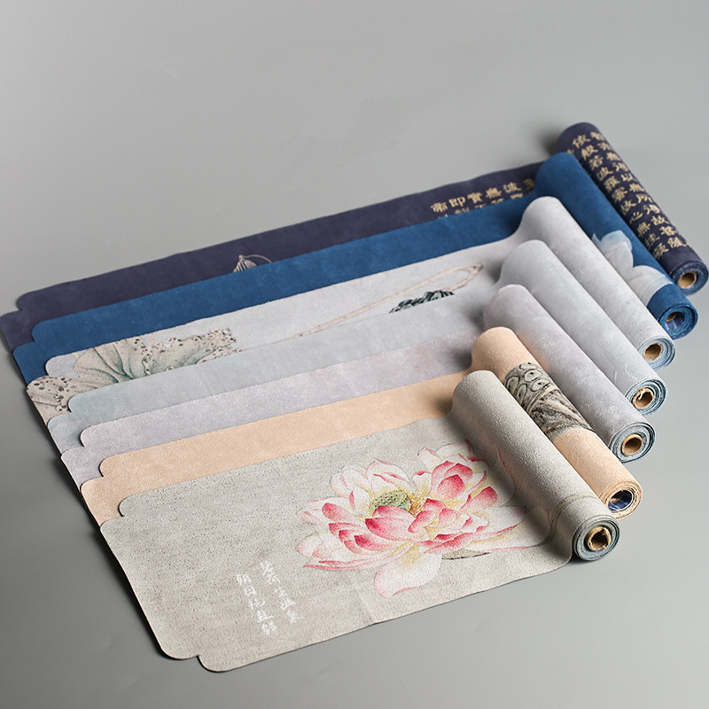 ผ้าปูโต๊ะผ้าฝ้ายผ้าลินินงานฝีม - Linen Table Runner บทวิจารณ์และราคา