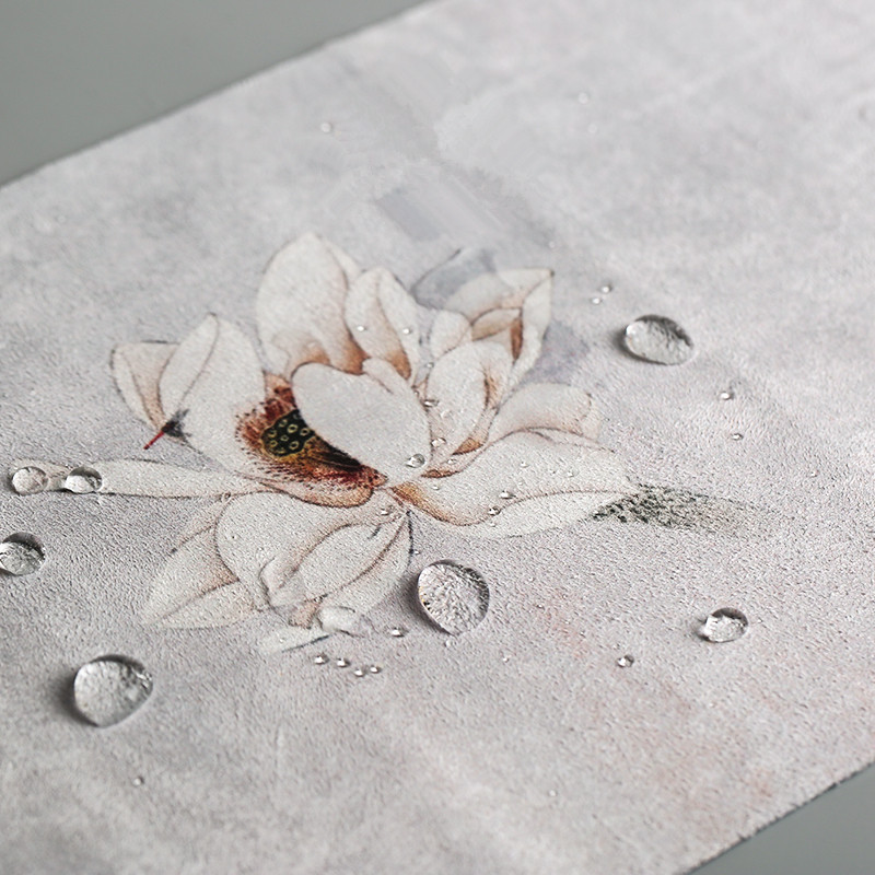 ผ้าปูโต๊ะผ้าฝ้ายผ้าลินินงานฝีม - Linen Table Runner บทวิจารณ์และราคา
